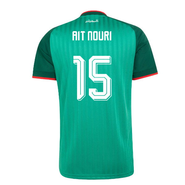 2026-2027 Algeria Away Shirt (Ait Nouri 15)-SoccerKits Hub | Buy Soccer Jerseys Online